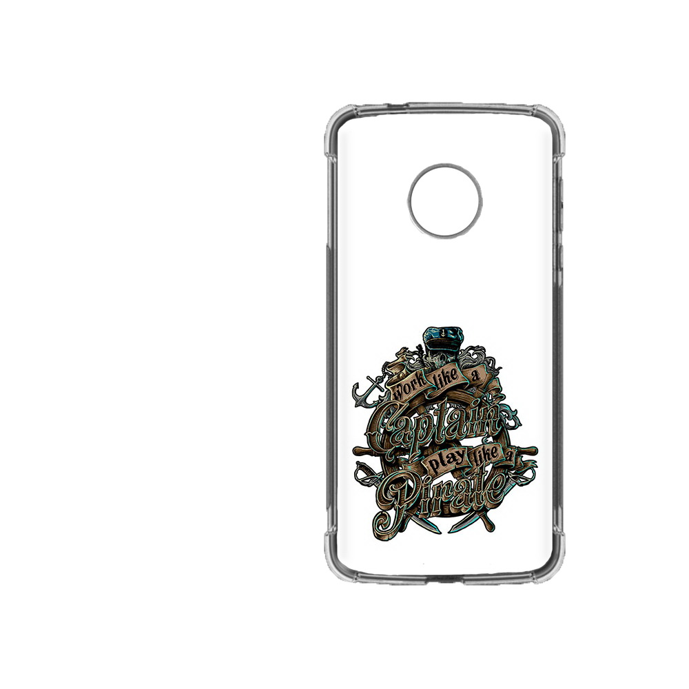 

Чехол MyPads Tocco для Motorola Moto Z2 Force капитан пиратов, Прозрачный, Tocco