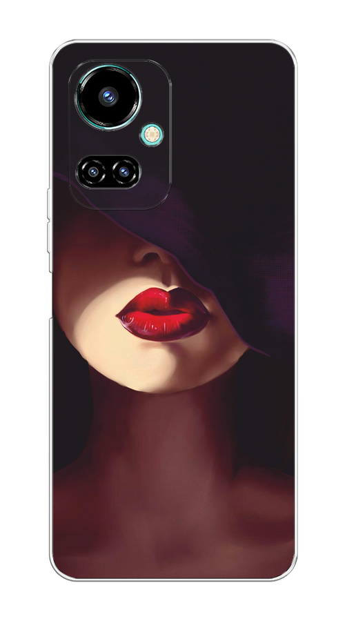 

Чехол Awog на Tecno Camon 19/19 Pro 4G "Красные губы", Разноцветный, 302250-7