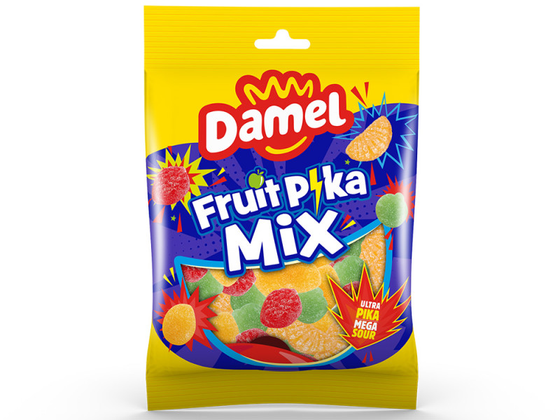 Мармелад Damel Halal Fruit Pika Mix Дамель Фруктовый Микс, 70г