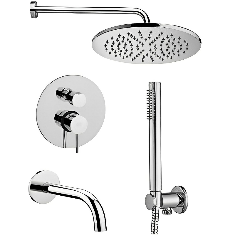 

Душевая система Paffoni Light KITLIG019CR141 Хром