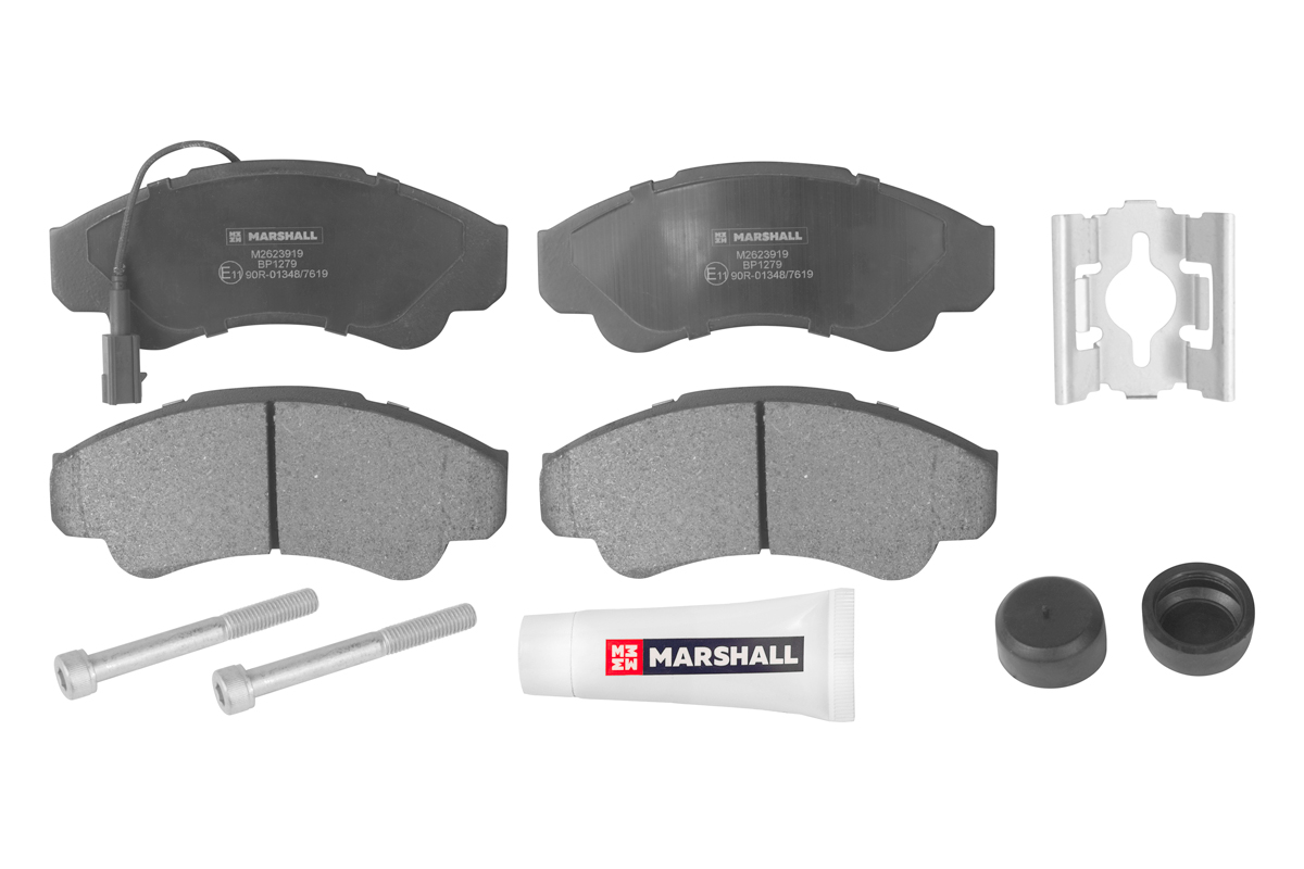 

Тормозные колодки MARSHALL Autoparts передние дисковые M2623919