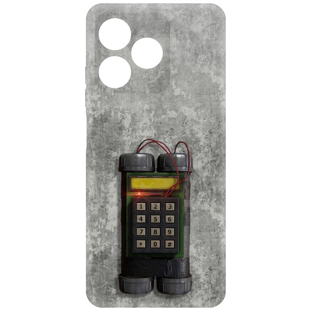 

Чехол-накладка Krutoff Soft Case Cтандофф 2 (Standoff 2) - C4 для Realme C63 черный