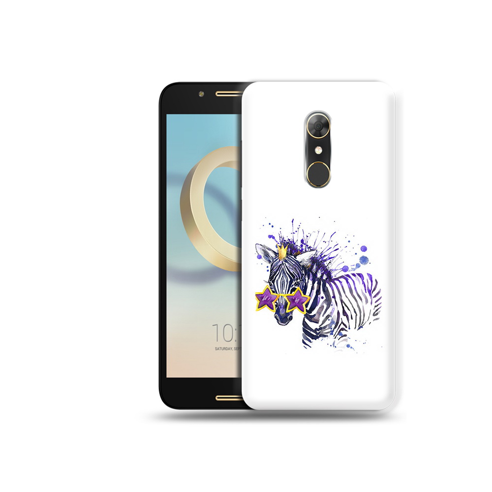 

Чехол MyPads Tocco для Alcatel A7 акварельная зебра (PT133991.671.215), Прозрачный, Tocco