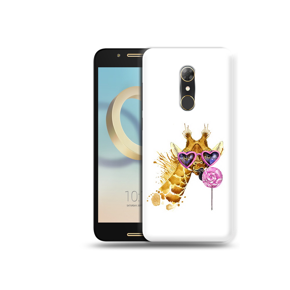 

Чехол MyPads Tocco для Alcatel A7 акварельный жираф (PT133991.671.217), Прозрачный, Tocco
