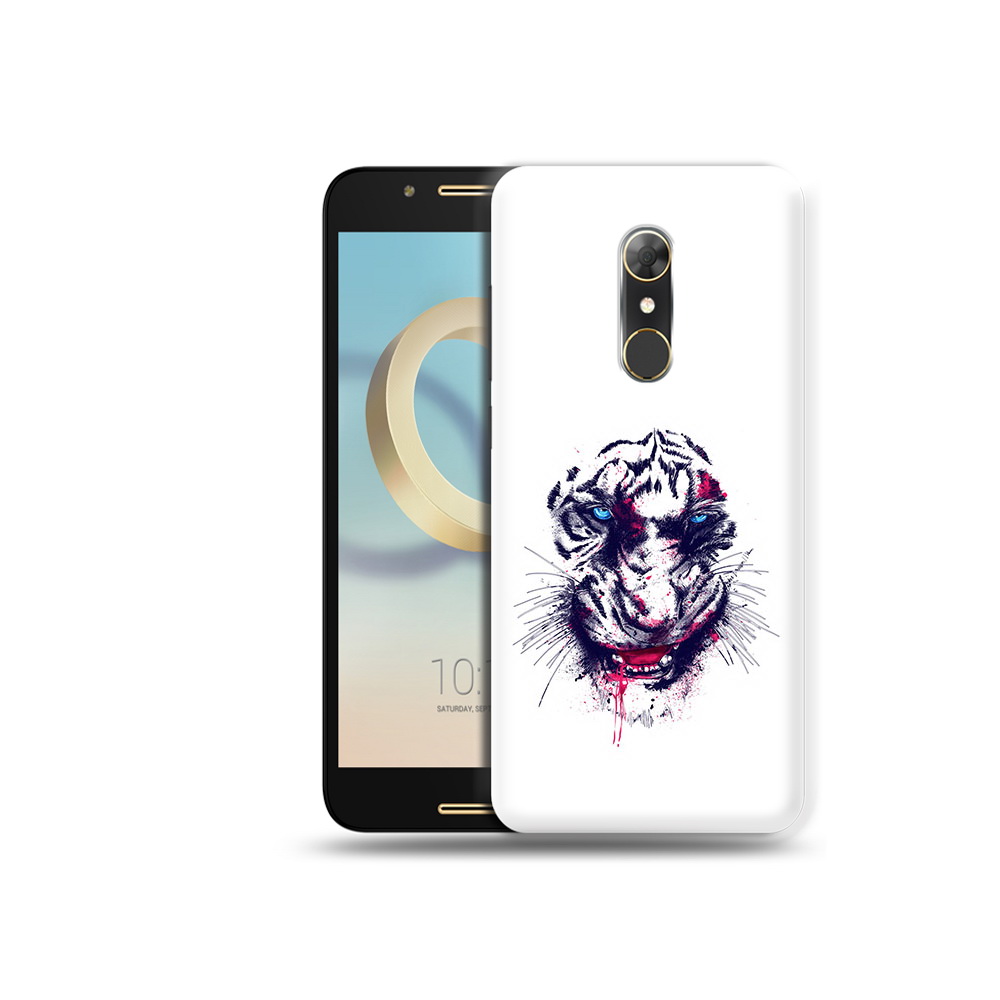 

Чехол MyPads Tocco для Alcatel A7 безумный тигр (PT133991.671.228), Прозрачный, Tocco