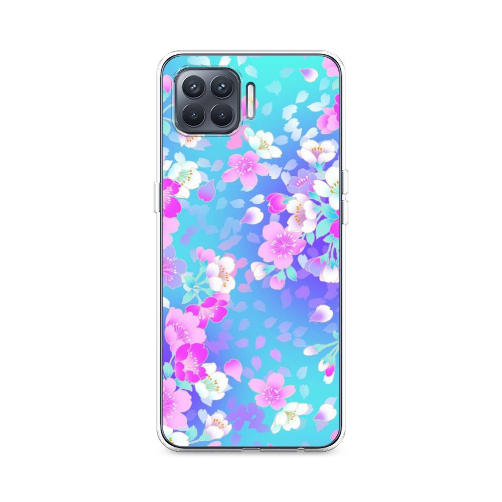 

Чехол Awog на Oppo Reno 4 Lite/A93 "Яблоневые цветы", Разноцветный, 255350-8