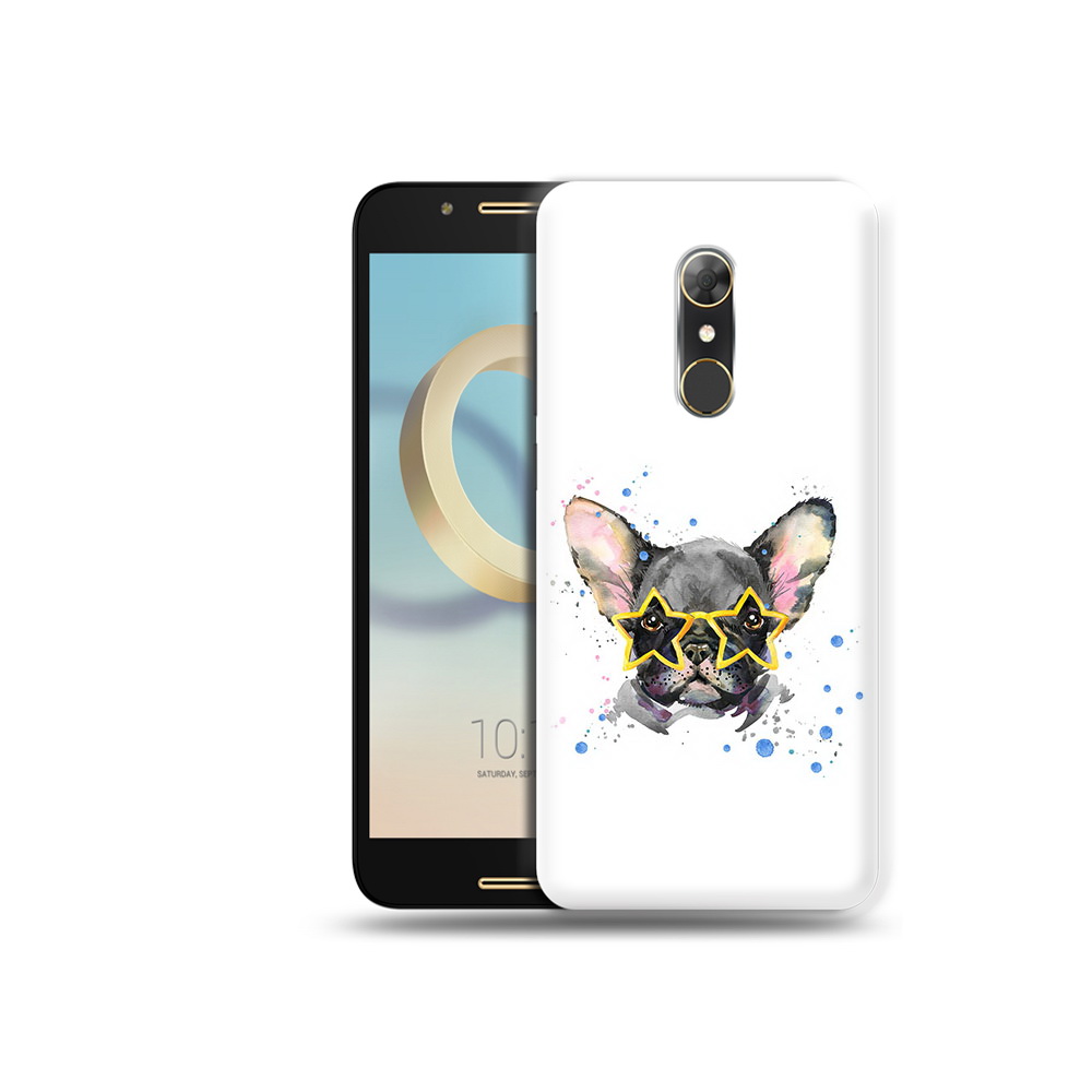 

Чехол MyPads Tocco для Alcatel A7 буля в очках (PT133991.671.252), Прозрачный, Tocco