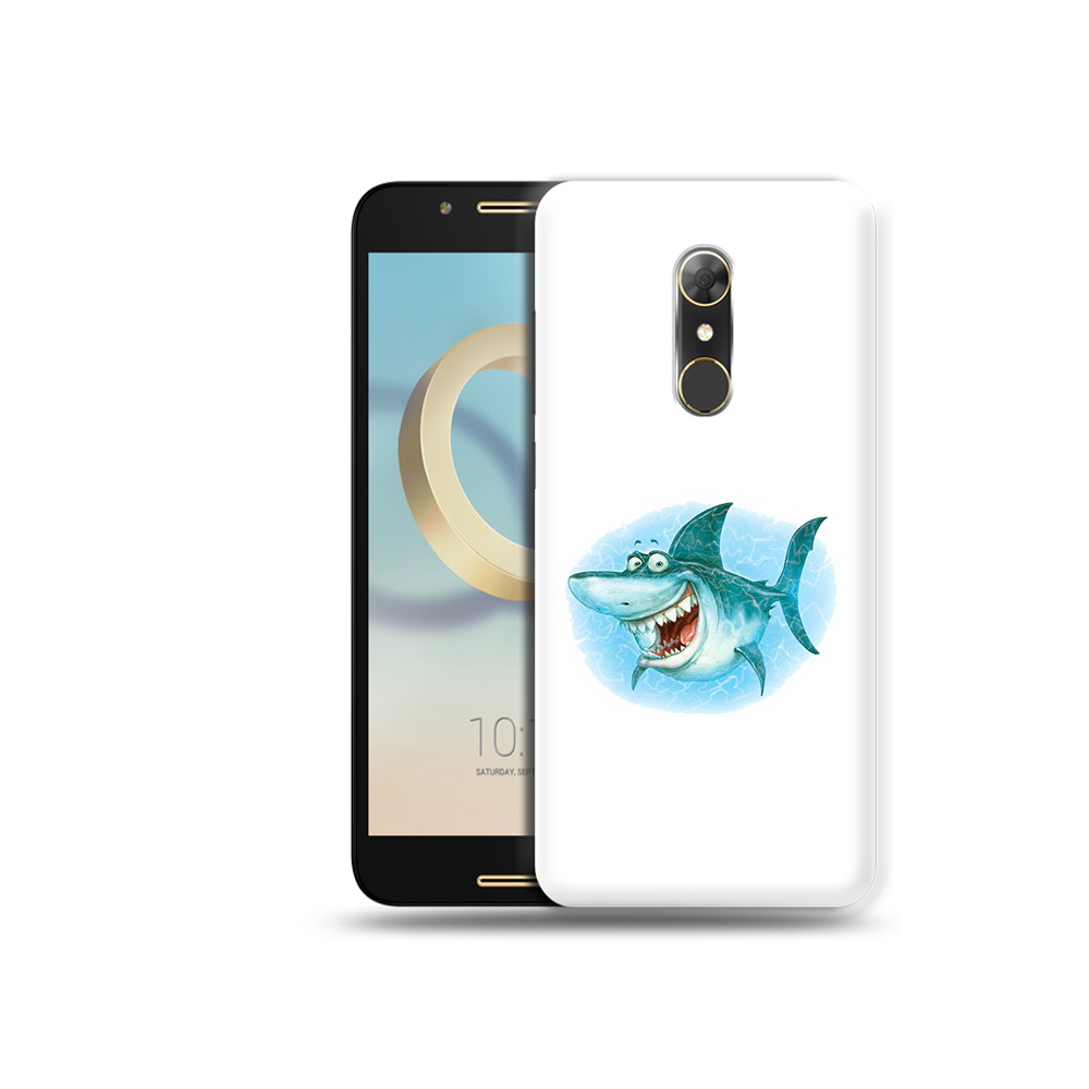 

Чехол MyPads Tocco для Alcatel A7 веселая акула (PT133991.671.261), Прозрачный, Tocco