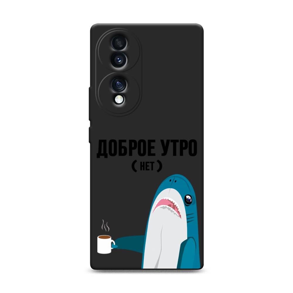 

Чехол Awog 6108252-1 для Honor 70 "Доброе утро", Синий;белый;черный, 6108252-1