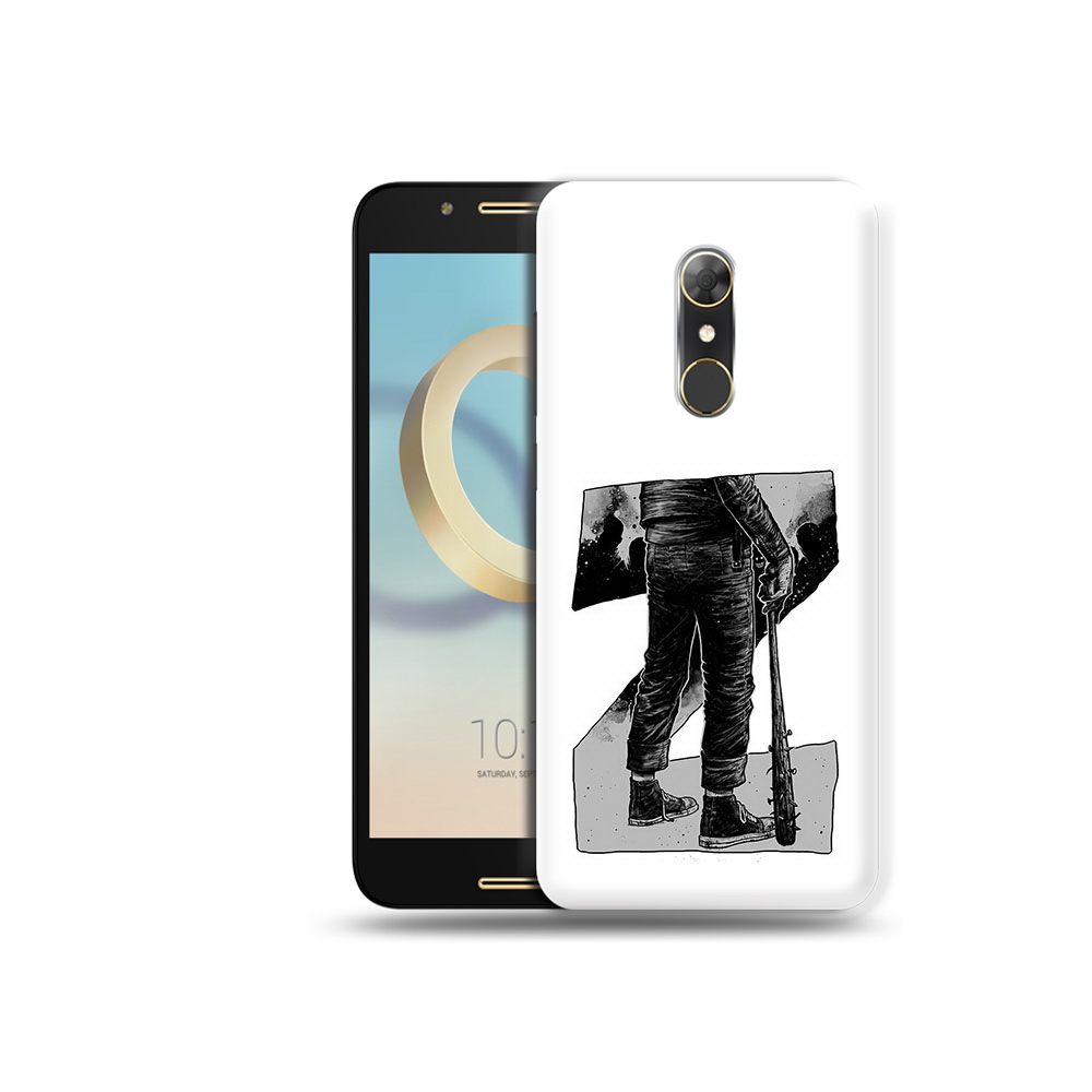 

Чехол MyPads Tocco для Alcatel A7 воин черно белый (PT133991.671.265), Tocco
