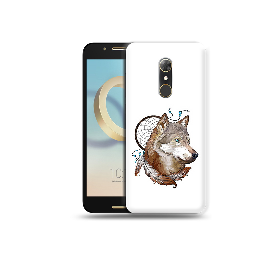 

Чехол MyPads Tocco для Alcatel A7 волк и ловец снов (PT133991.671.269), Прозрачный, Tocco