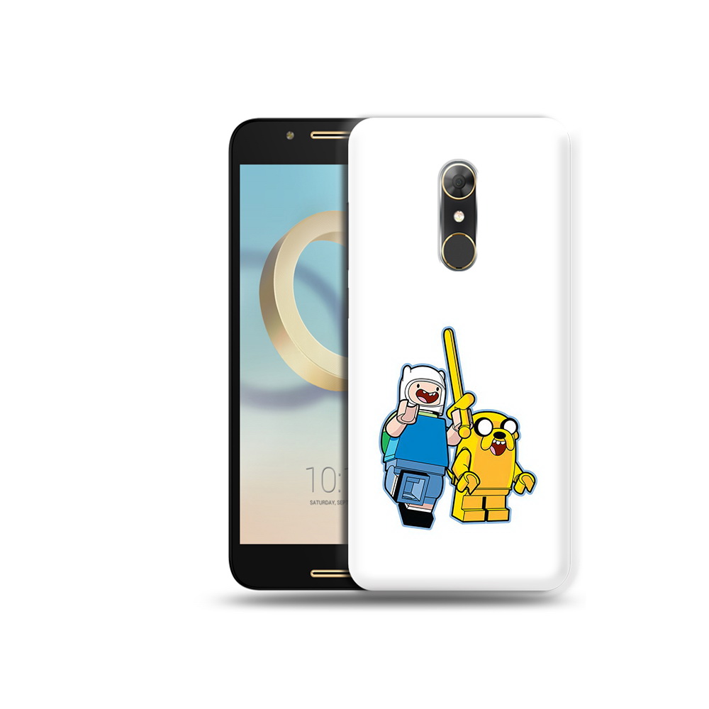 

Чехол MyPads Tocco для Alcatel A7 время приключений лего (PT133991.671.274), Прозрачный, Tocco