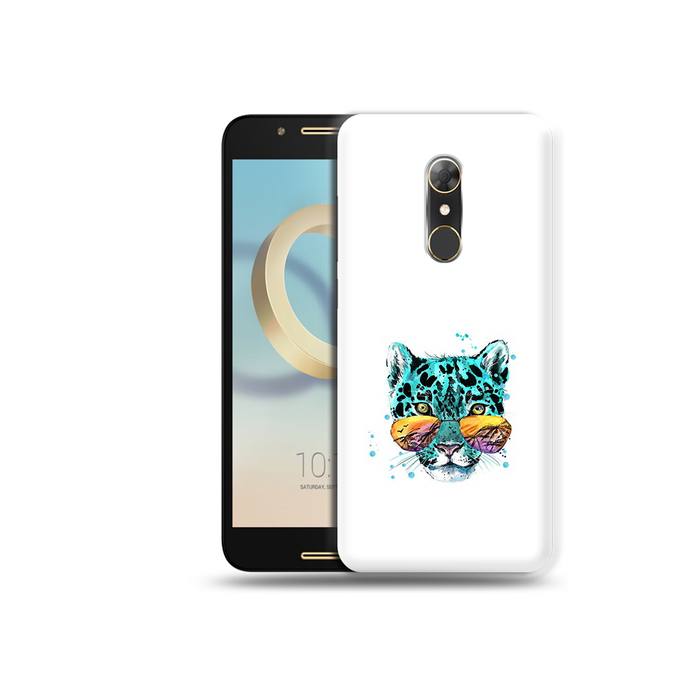 

Чехол MyPads Tocco для Alcatel A7 голубой лео (PT133991.671.294), Прозрачный, Tocco