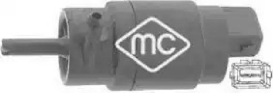 Насос омывателя (1-о соединение) Metalcaucho 02073