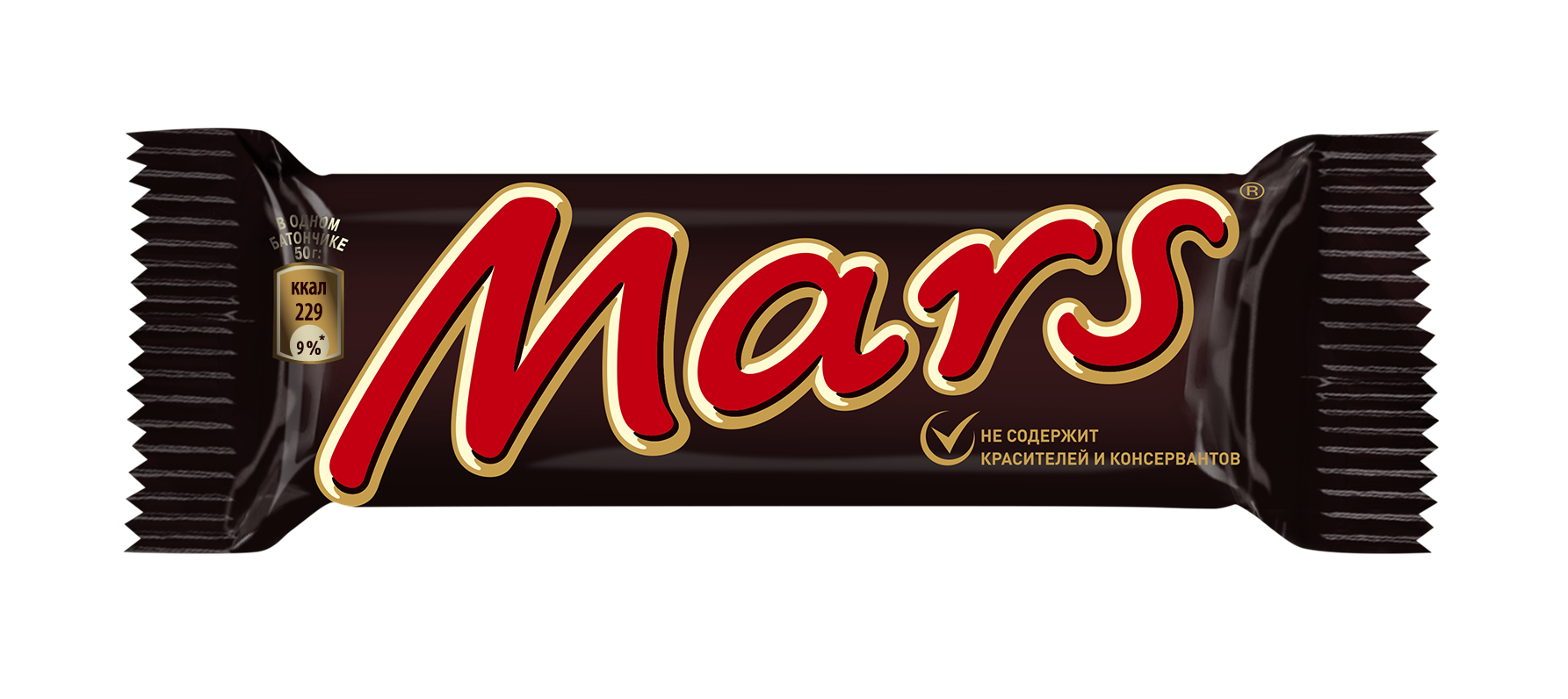 Шоколадный батончик Mars 50 г