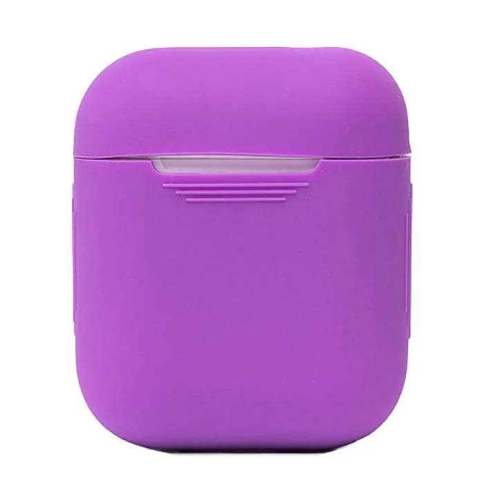 

Силиконовый чехол для Apple AirPods Purple, Фиолетовый