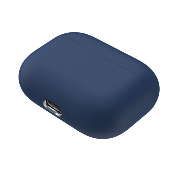 

Силиконовый чехол для Apple AirPods Pro Dark Blue, Синий, Чехол силиконовый для наушников Apple AirPods Pro