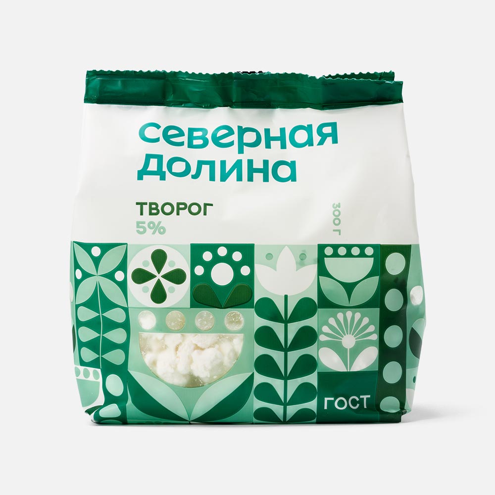 Творог Северная Долина 5% 300 г