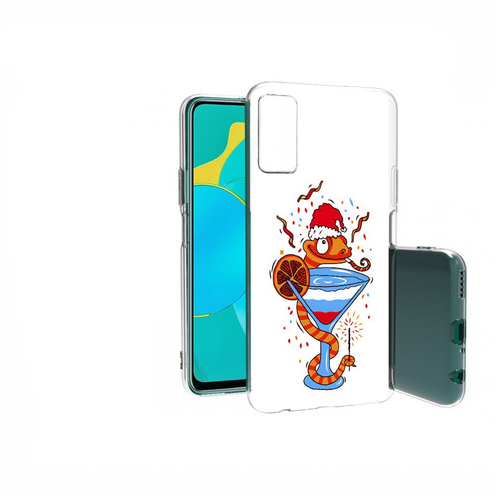 Чехол MyPads Tocco для Huawei Honor 30S змейка