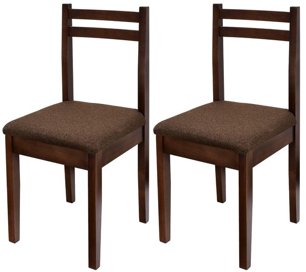 

Комплект стульев KETT-UP ECO OLIVER (ОЛИВЕР) деревянный, орех, 2 шт, ECO OLIVER