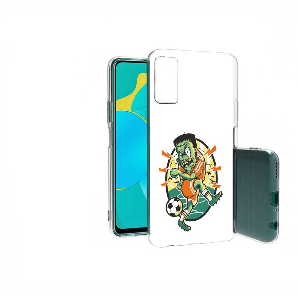 

Чехол MyPads Tocco для Huawei Honor 30S зомби футболист, Прозрачный, Tocco