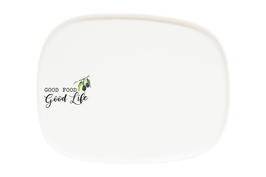 

Тарелка обеденная овальная фарфор Easy Life Kitchen Elements 29,5х22,5см EL-R1900/KITE