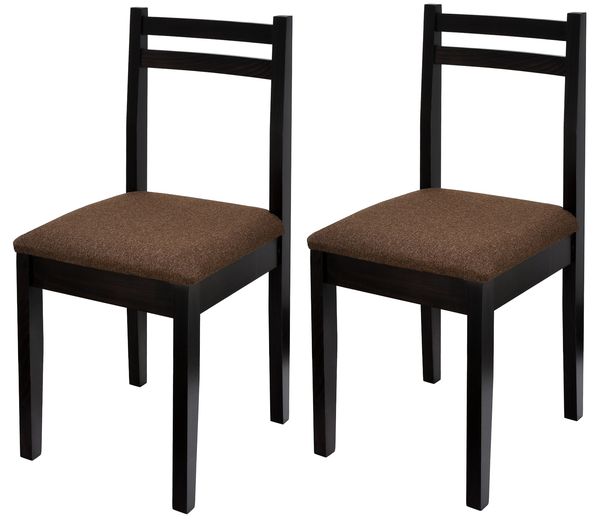 

Комплект стульев KETT-UP ECO OLIVER (ОЛИВЕР) деревянный, венге, 2 шт, ECO OLIVER