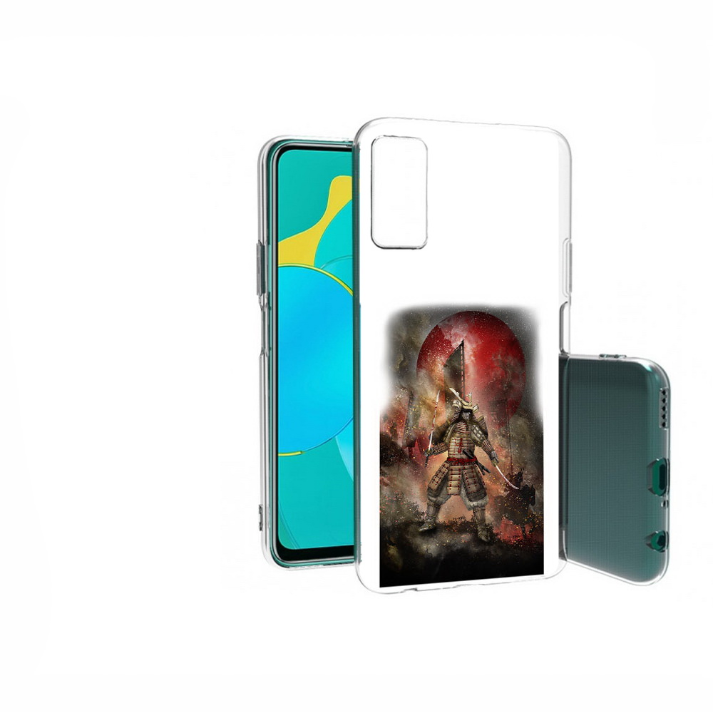 

Чехол MyPads Tocco для Huawei Honor 30S китайскийвоин, Прозрачный, Tocco