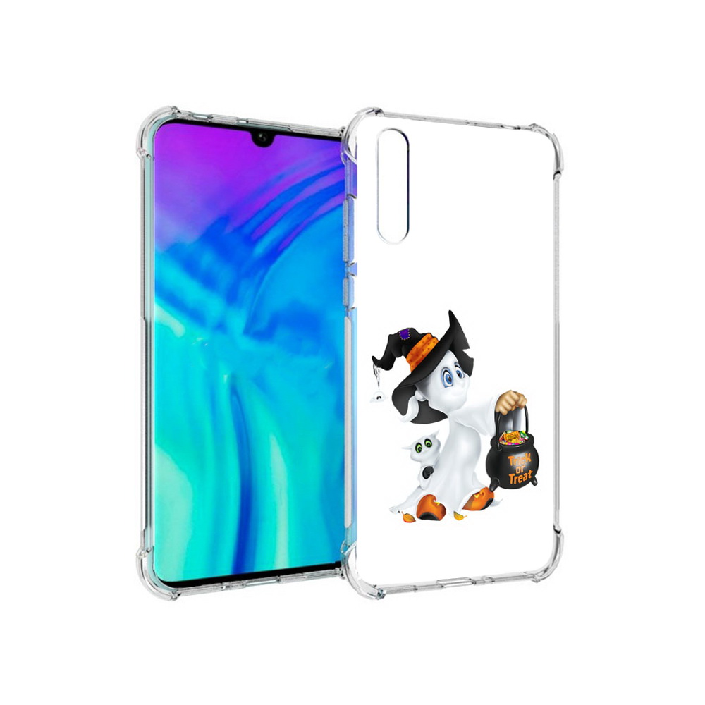 

Чехол MyPads Tocco для Huawei Enjoy 10s Маленький призрак, Прозрачный, Tocco