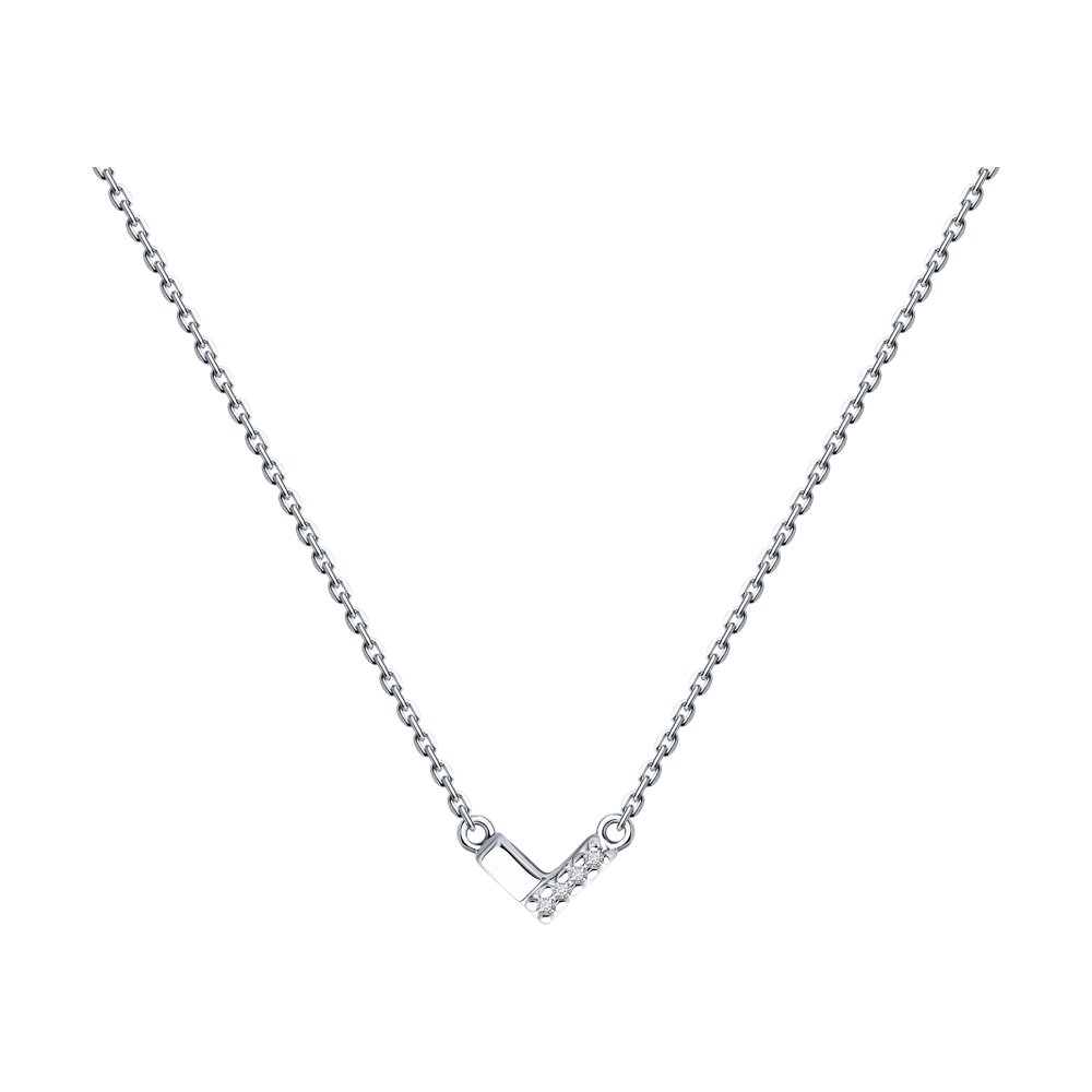 

Колье из серебра 38-43 см Diamant 94-270-02127-1, бриллиант, 94-270-02127-1