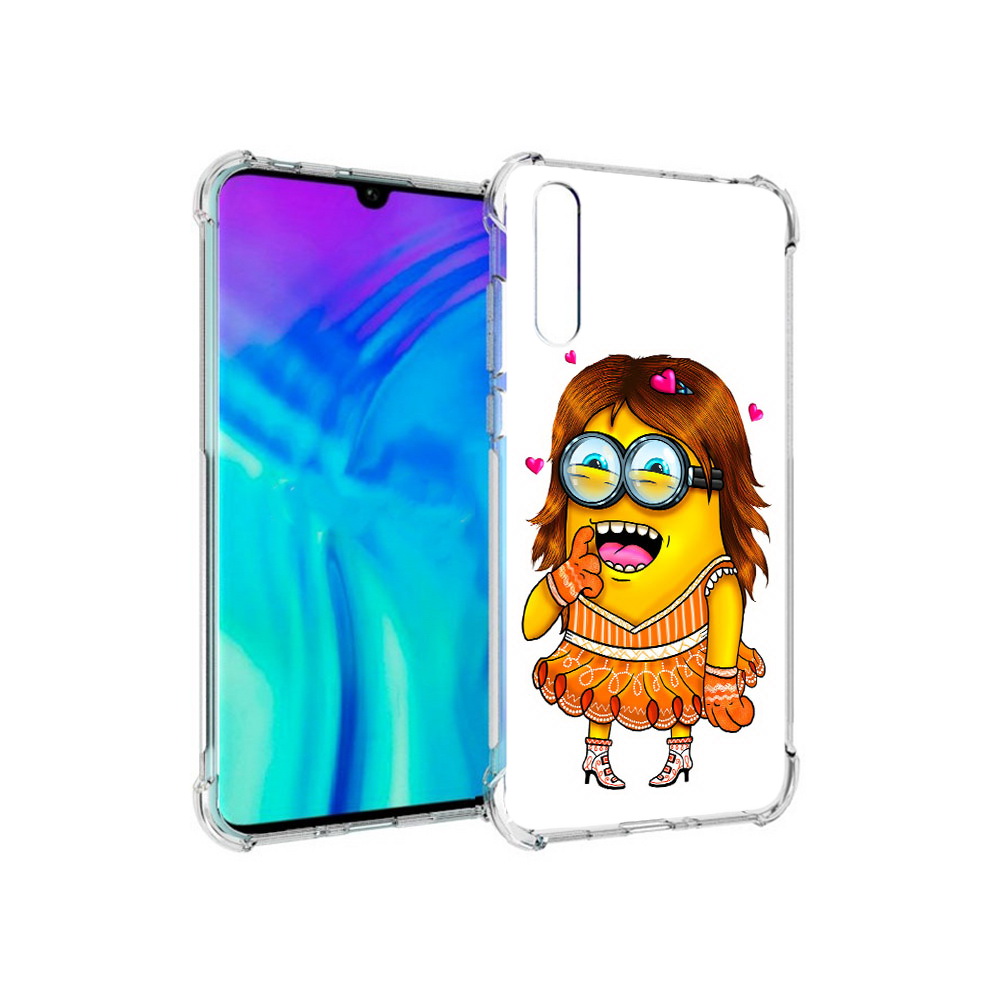 

Чехол MyPads Tocco для Huawei Enjoy 10s Миньон девочка, Прозрачный, Tocco