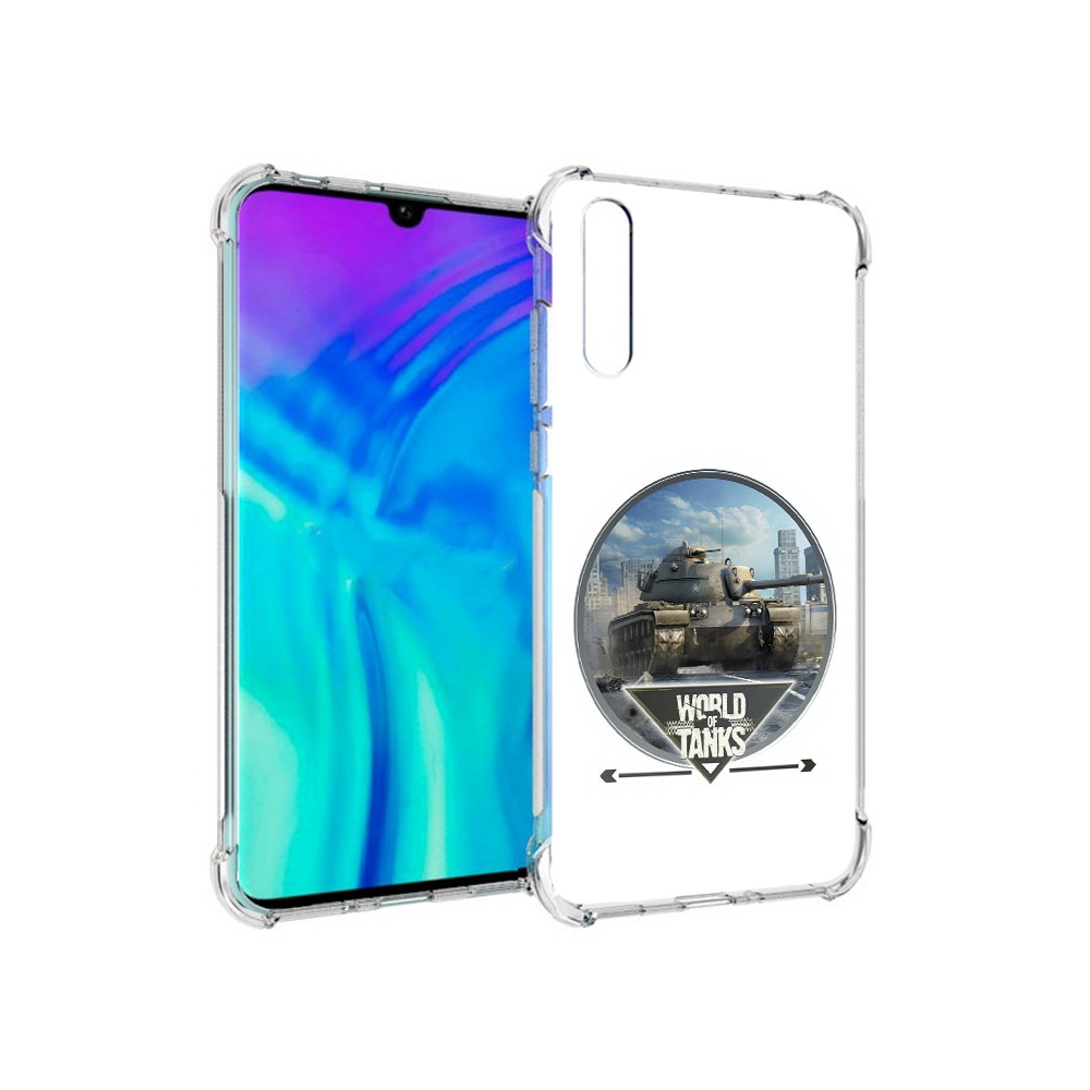 

Чехол MyPads Tocco для Huawei Enjoy 10s Мир танков, Прозрачный, Tocco