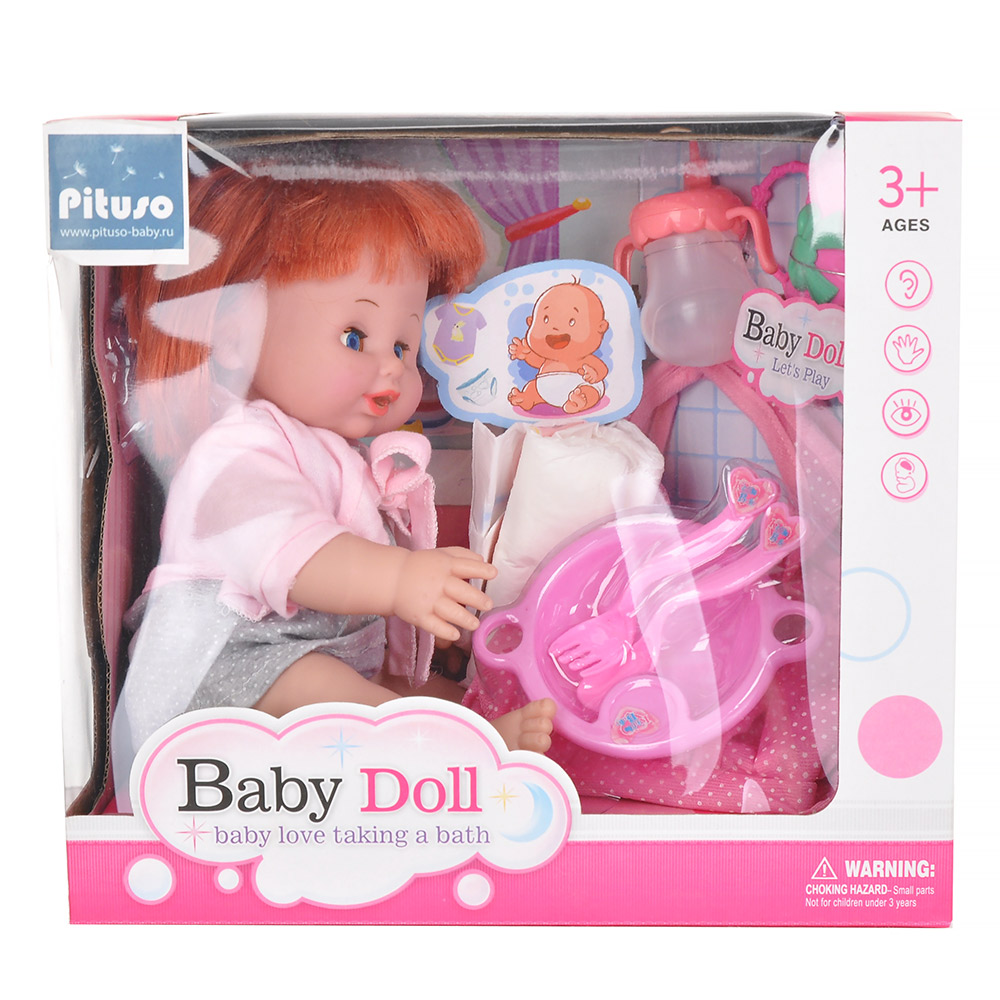 

Пупс Pituso с аксессуарами TB2418020018-girl