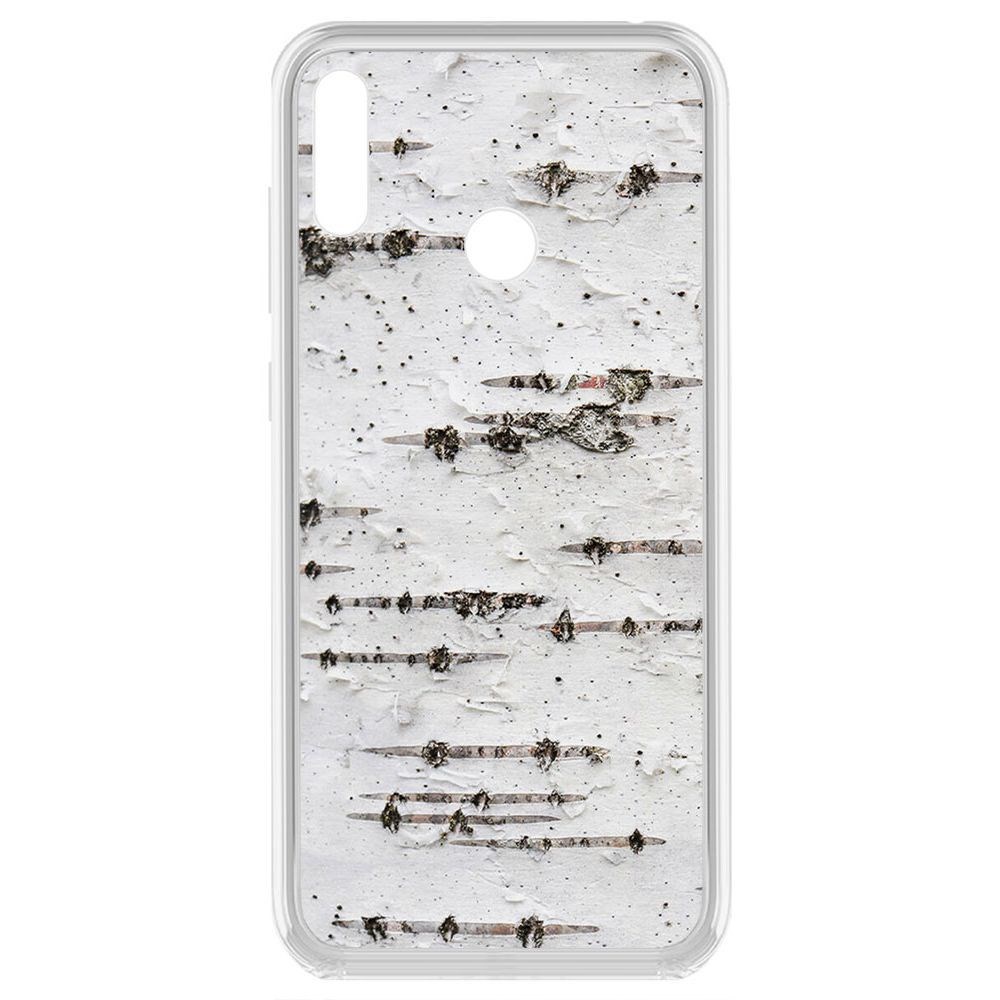 

Чехол-накладка Krutoff Clear Case Березка для Huawei Y7 (2019), Прозрачный