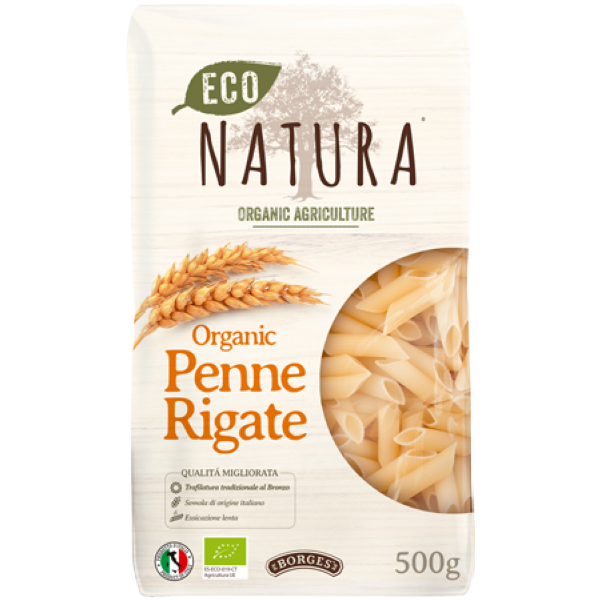 

Eco Natura Макаронные изделия Penne Rigate 500г