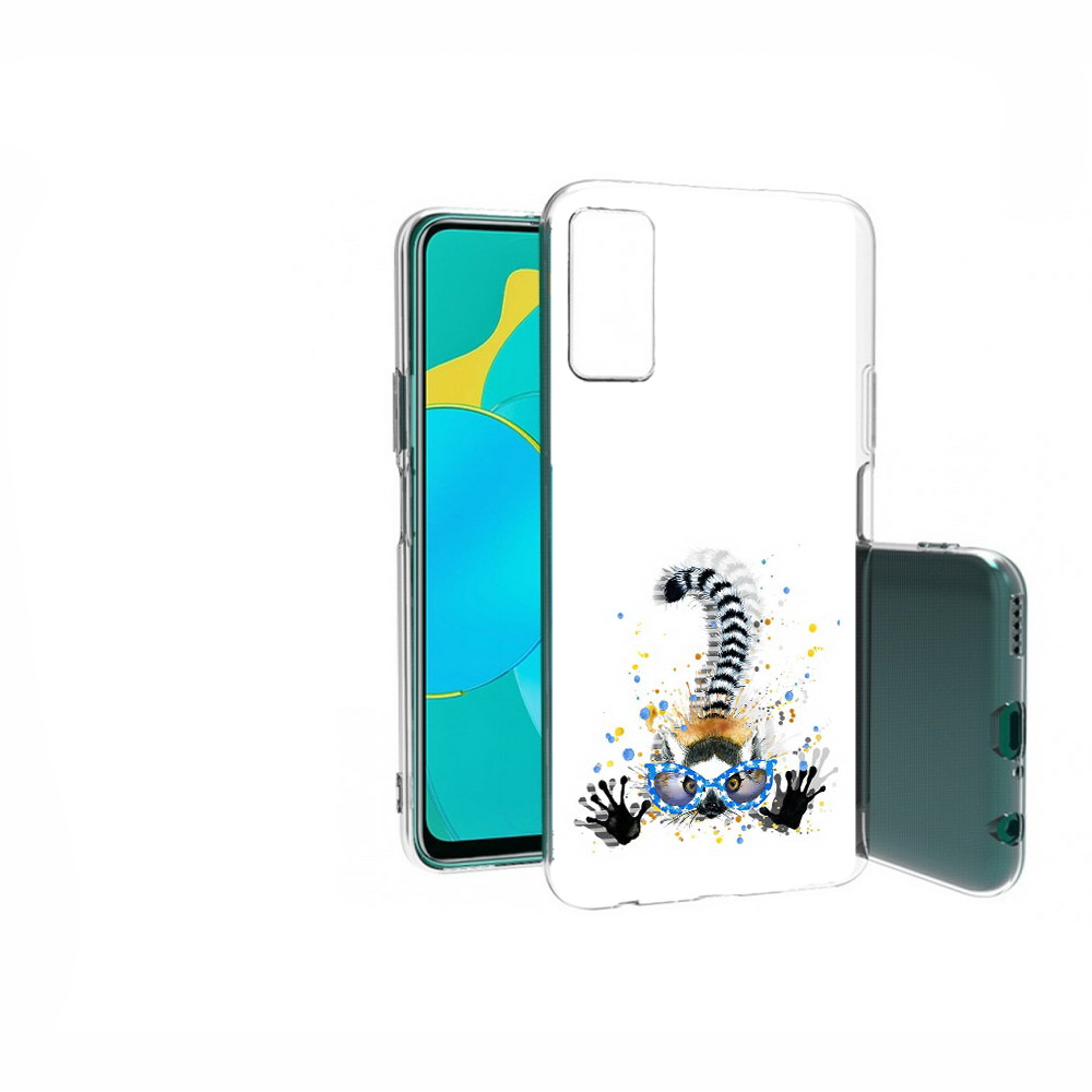 

Чехол MyPads Tocco для Huawei Honor 30S лямур, Прозрачный, Tocco