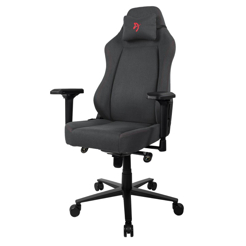 фото Компьютерное кресло (для геймеров) arozzi primo woven fabric - black - red logo