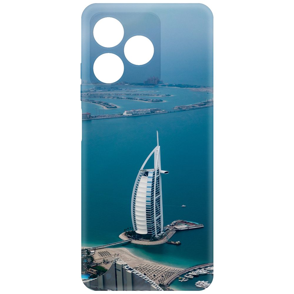 

Чехол-накладка Krutoff Soft Case ОАЭ, Бурдж-эль-Араб для Realme C63 черный