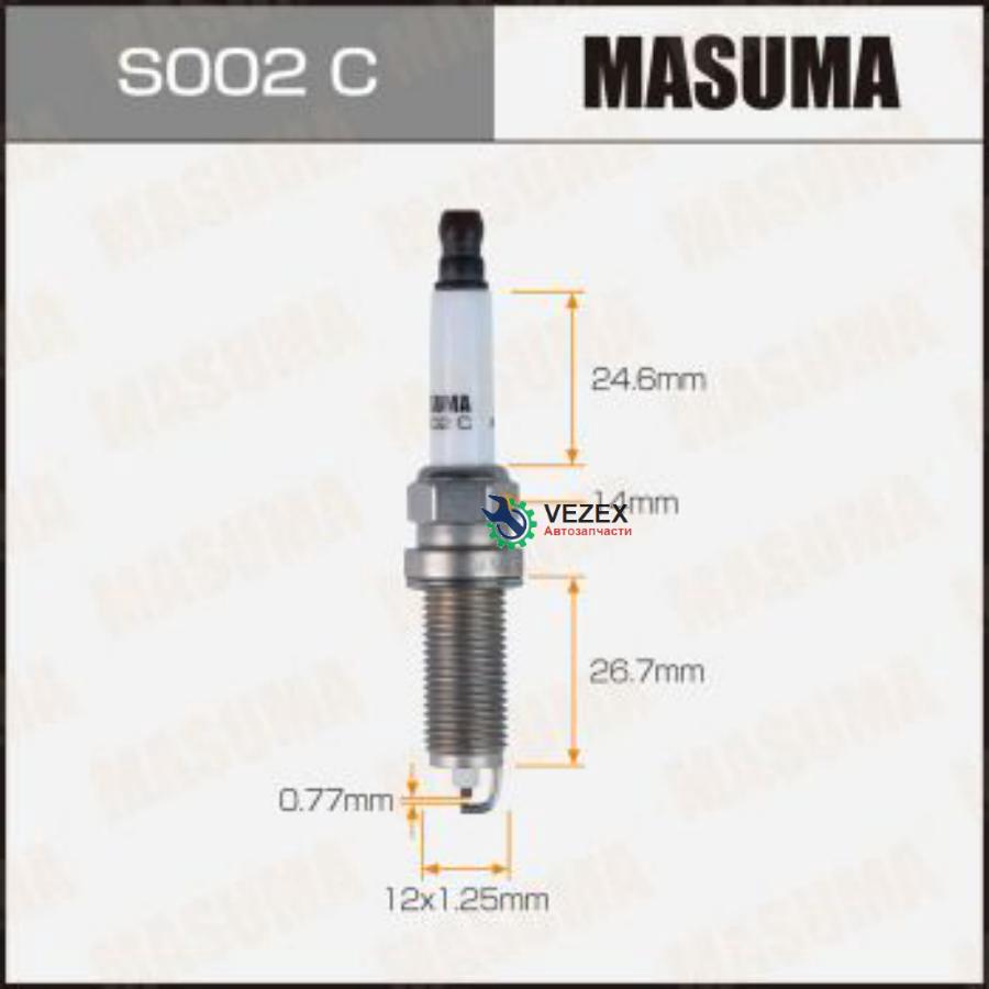 

MASUMA Свеча зажигания MASUMA NICKEL LZKAR7A (6799)
