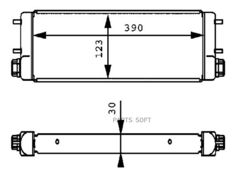 Кулер Масл.mercedes W140 Mahle/Knecht CLC169001P