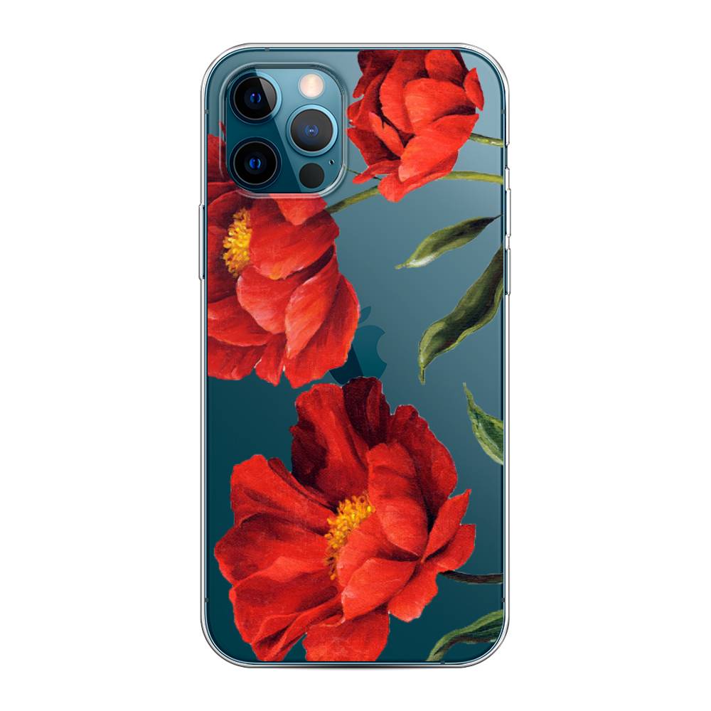 

Чехол Awog на Apple iPhone 12 Pro / Айфон 12 Pro "Красные маки", Разноцветный, 12850-8