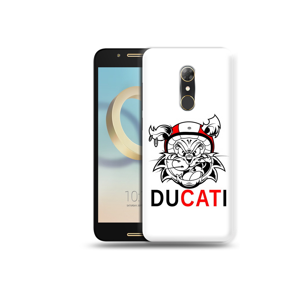 

Чехол MyPads Tocco для Alcatel A7 дукати (PT133991.671.339), Прозрачный, Tocco