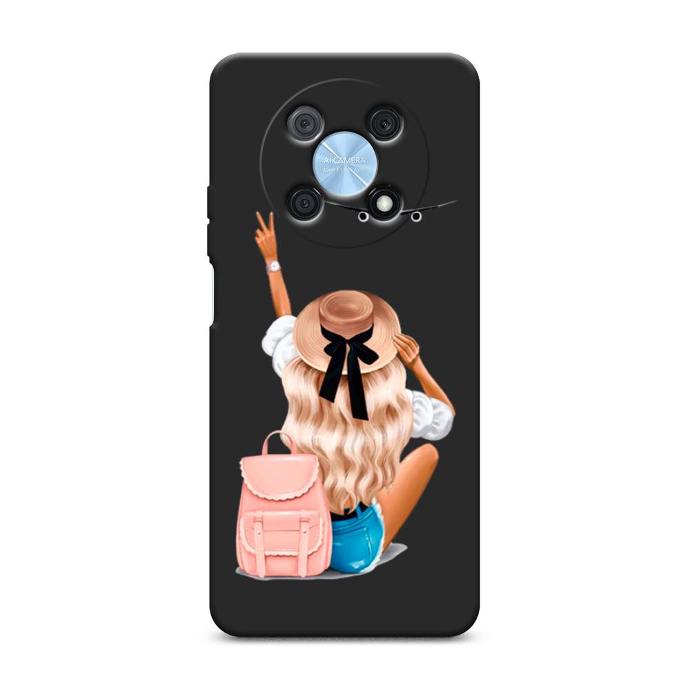 

Чехол Awog на Huawei P50 Pro "Автостопом самолетом", Бежевый;белый, 6109352-1