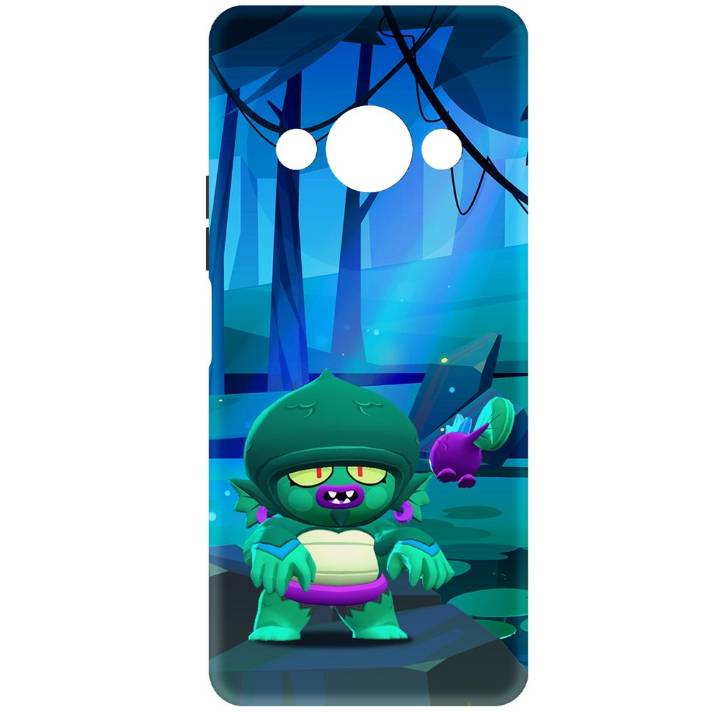 

Чехол-накладка Krutoff Soft Case Brawl Stars - Болотный Джин для Xiaomi Redmi A3x черный