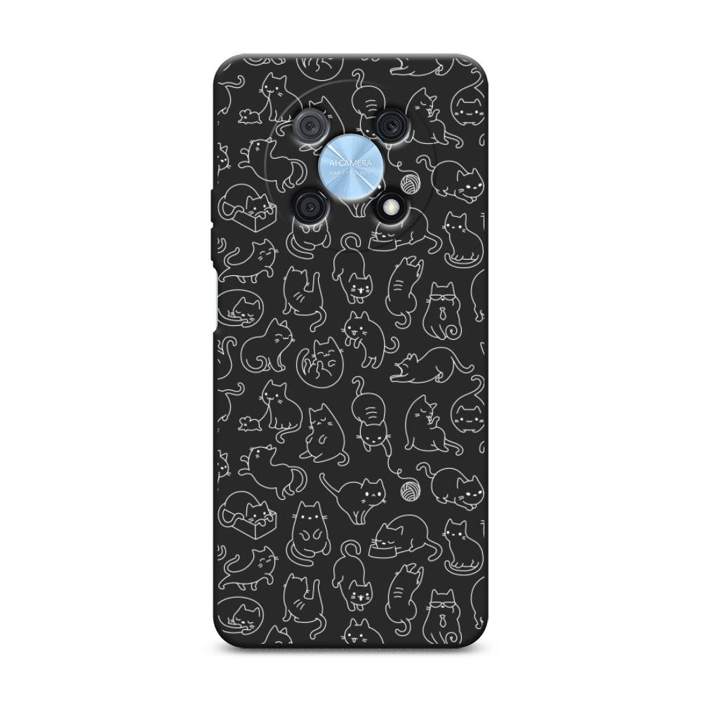 

Чехол Awog на Huawei P50 Pro "Шкодливые котики", Прозрачный;бежевый, 6109352-1