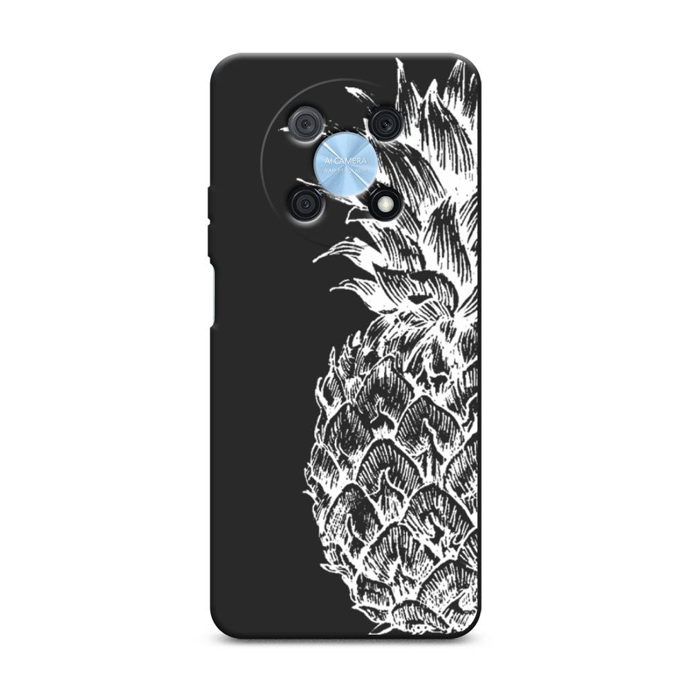 

Чехол Awog на Huawei P50 Pro "Ананас графика белая", Белый, 6109352-1