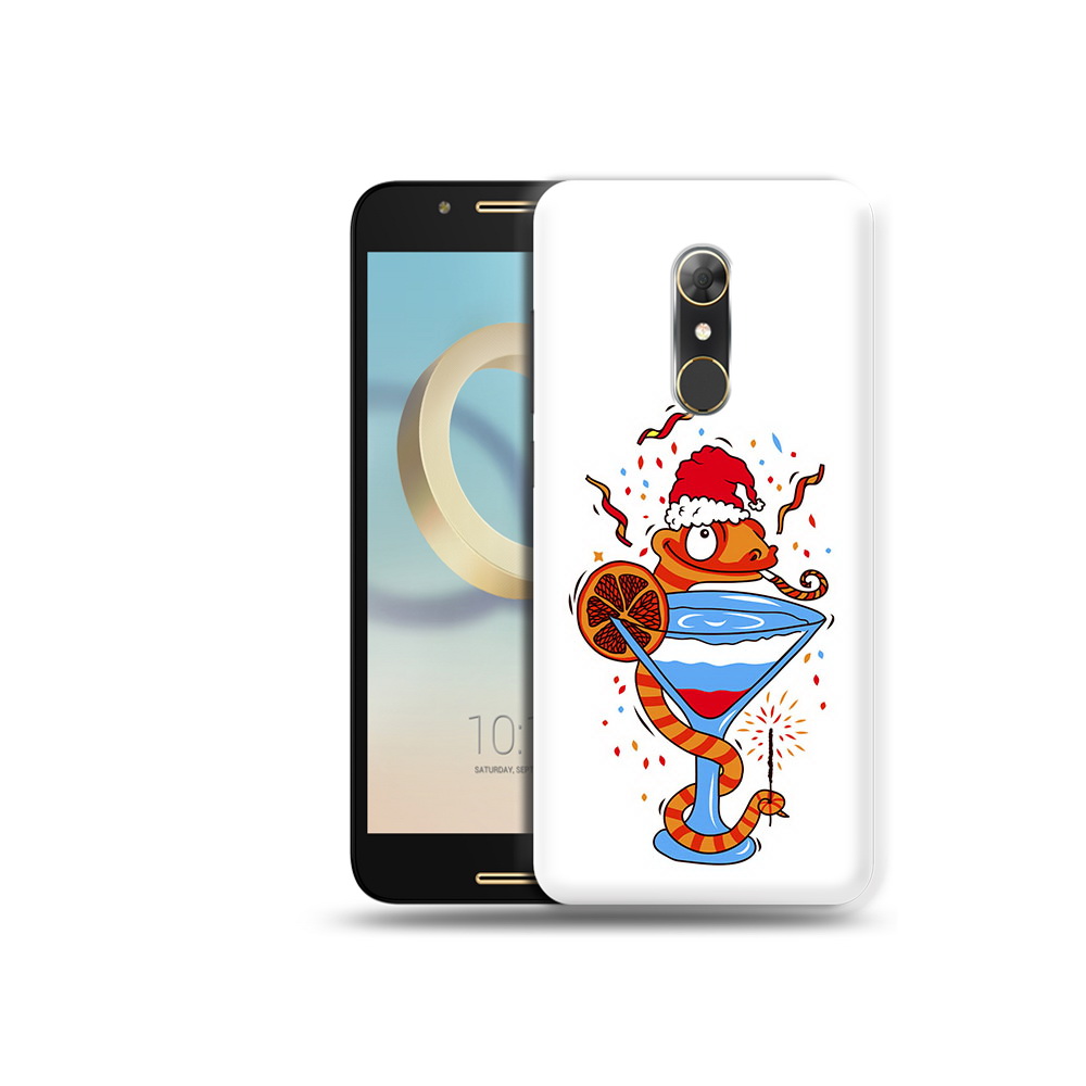 

Чехол MyPads Tocco для Alcatel A7 змейка (PT133991.671.364), Прозрачный, Tocco