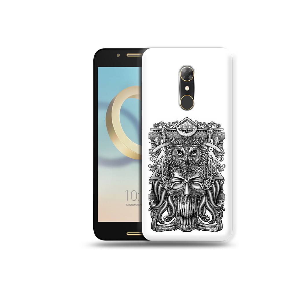 

Чехол MyPads Tocco для Alcatel A7 зубастая сова (PT133991.671.369), Прозрачный, Tocco