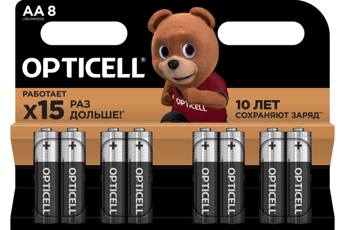 Батарейка OPTICELL Basic LR06 8 шт