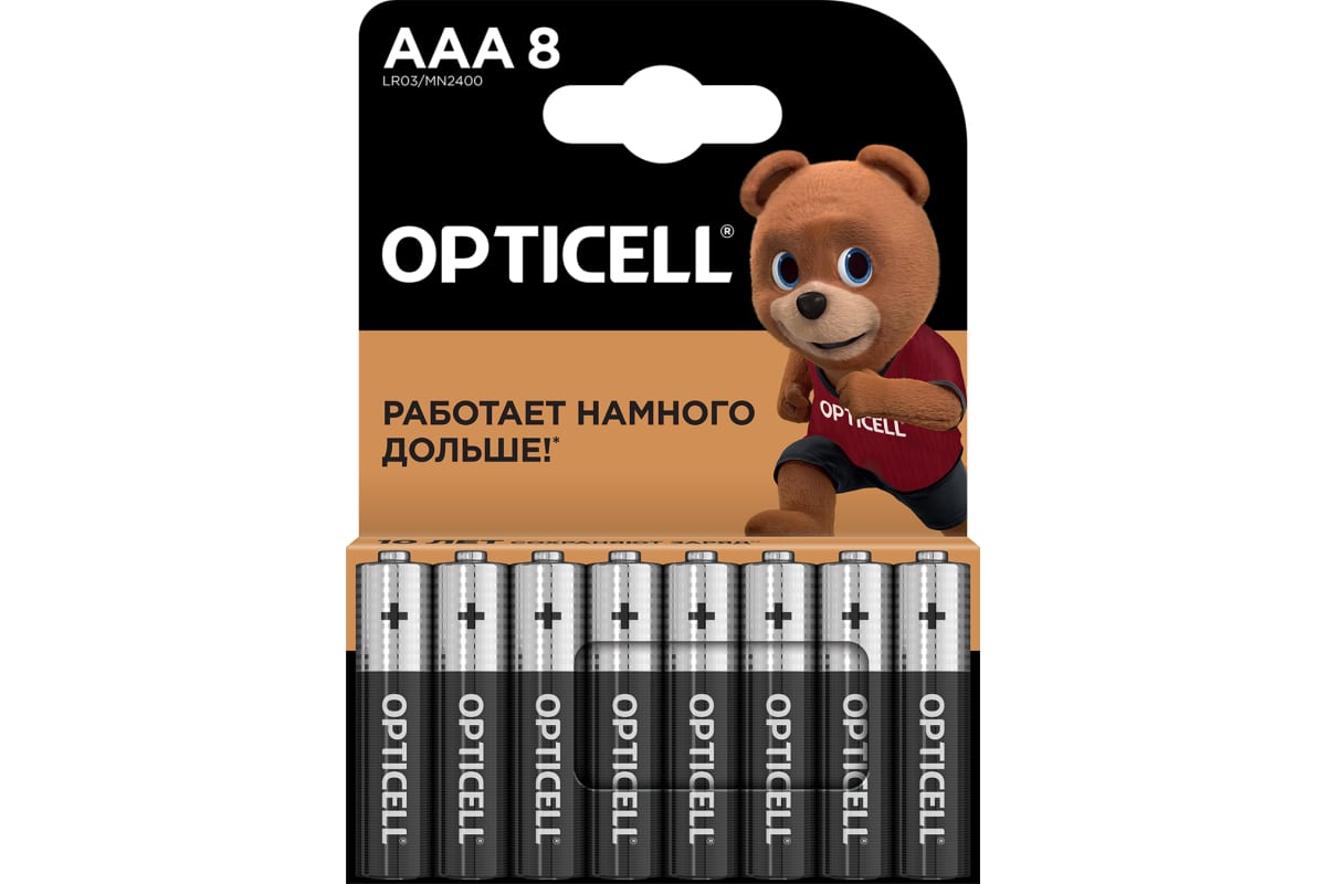 Батарейка OPTICELL Basic LR03 8 шт